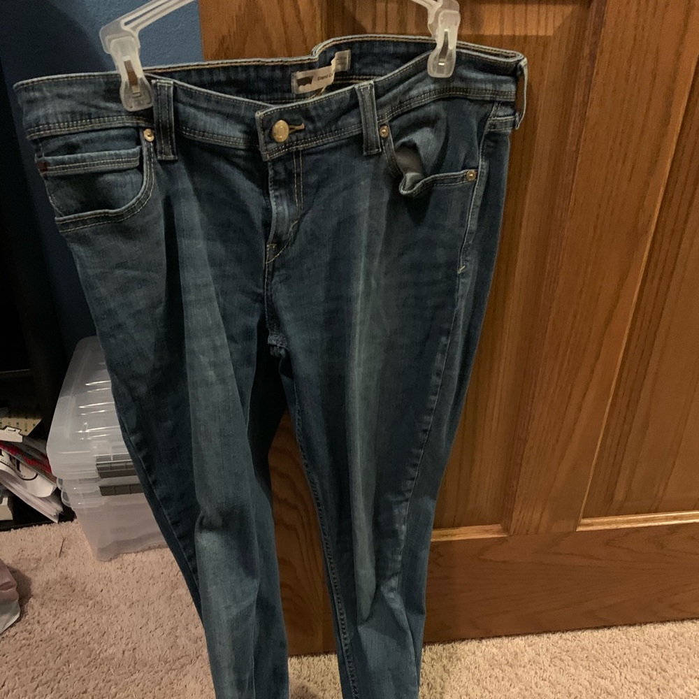 Low rise skinny Levi jeans